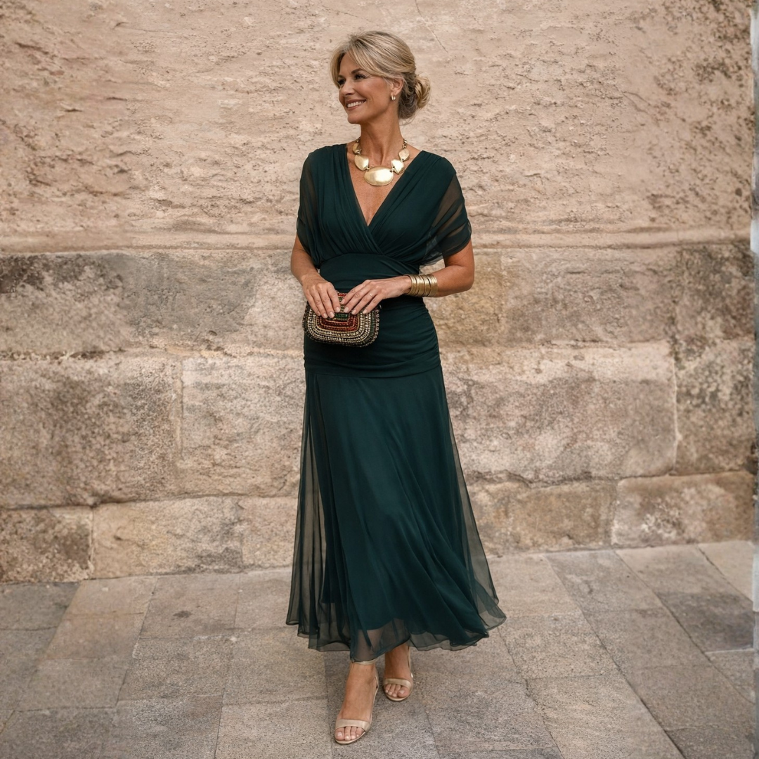 ROSANNA | Off-Shoulder Maxi Dress