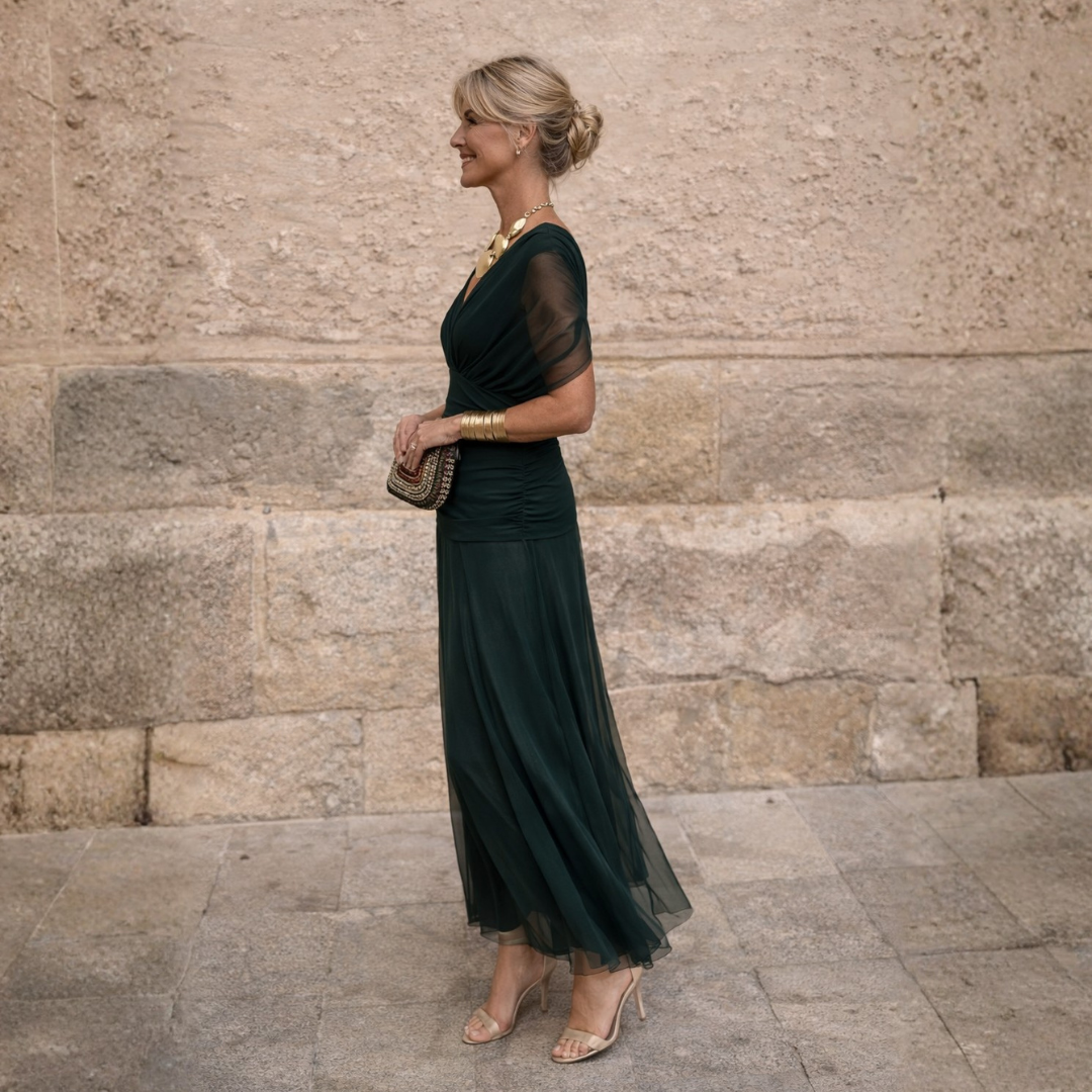 ROSANNA | Off-Shoulder Maxi Dress