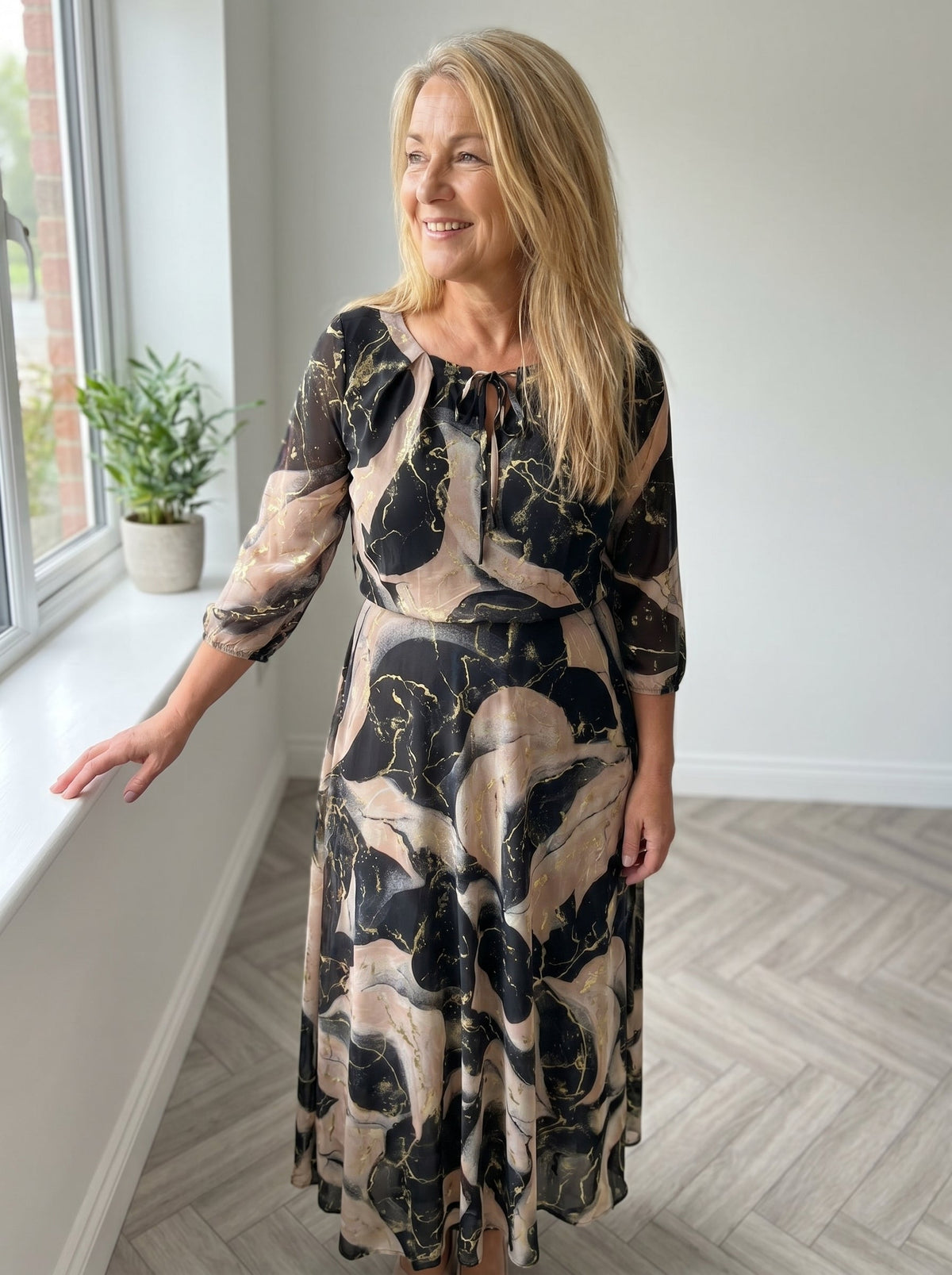 Susan | Chiffon Maxi Dress