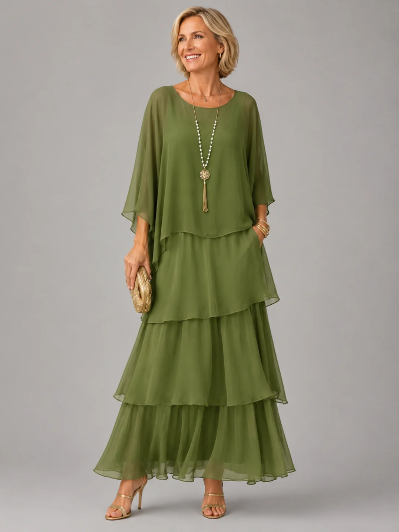 Olivia | Elegant Flowing Maxi Dress